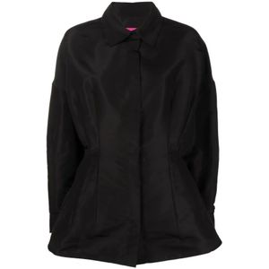 Valentino, Dames, Jassen, Zwart, Maat: XS Zijde,