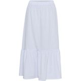 Saint Tropez - Elmikosz Maxi Rok - Wit - Katoen