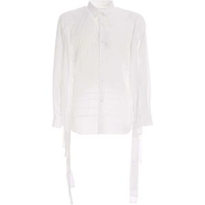 Comme des Garçons, Heren, Overhemden, Wit, Maat: S Katoen,
