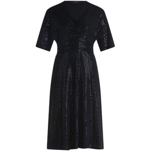 Vera Mont - Wikkel Cocktailjurk - Zwart - Dames