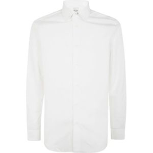 Paul Smith, Heren, Overhemden, Wit, Maat: L Katoen,