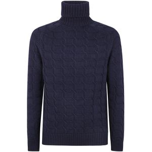 Zanone, Heren, Truien, Blauw, Maat: XL