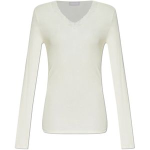 Hanro, Dames, Tops, Beige, Maat: XS Wol,