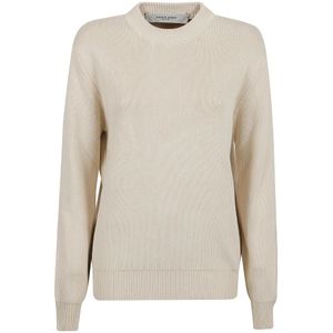 Golden Goose, Dames, Truien, Beige, Maat: M