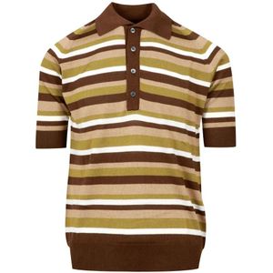 PT Torino, Heren, Tops, Bruin, Maat: M Katoen,