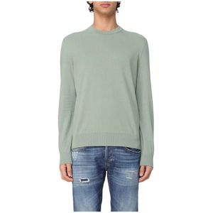 Hugo, Heren, Truien, Groen, Maat: S Katoen,