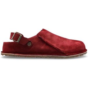 Birkenstock, Dames, Schoenen, Rood, Maat: 35 EU Suède,