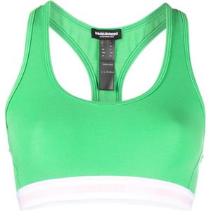 Dsquared2, Dames, Sport, Groen, Maat: S Katoen,