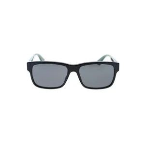 Gucci Rechthoekige zonnebril Gg0340S , Black , Heren , Maat: 58 MM