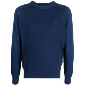 Etro, Heren, Truien, Blauw, Maat: 2XL Wol,