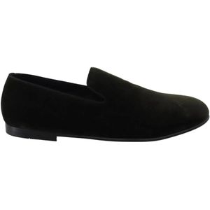 Dolce & Gabbana - Loafers - Groen - Velvet