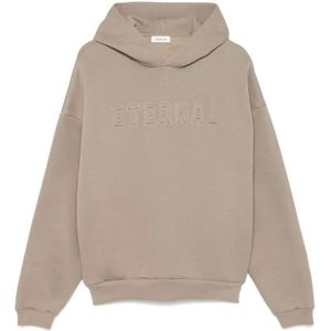 Fear Of God - Eternal Hoodie - Beige - Zware Katoenen Jersey