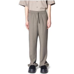 Ami Paris, Heren, Broeken, Grijs, Maat: M