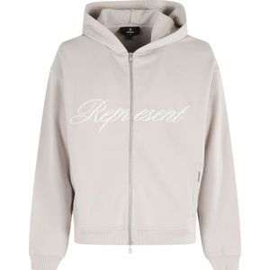 Represent, Heren, Sweatshirts & Hoodies, Grijs, Maat: M Katoen,