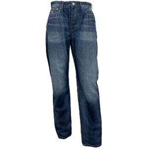 Denham, Heren, Jeans, Blauw, Maat: W29 L32 Katoen,