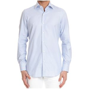 Finamore, Heren, Overhemden, Veelkleurig, Maat: 3XL