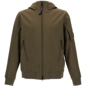 C.p. Company, Heren, Jassen, Groen, Maat: M Poliester,