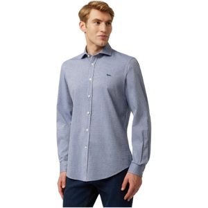 Harmont & Blaine, Heren, Overhemden, Blauw, Maat: 2XL Katoen,