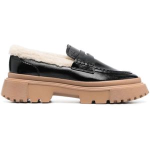 Hogan, Dames, Schoenen, Zwart, Maat: 40 EU Leer,