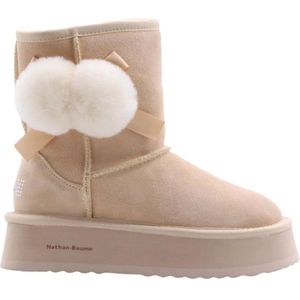 Nathan-Baume, Dames, Schoenen, Beige, Maat: 40 EU