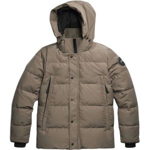Canada Goose, Heren, Jassen, Grijs, Maat: XL Leer,