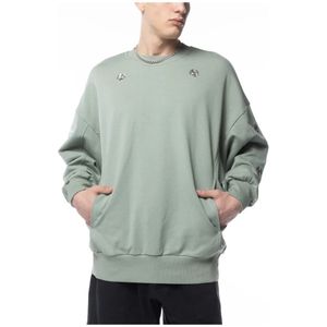 A.a. Spectrum, Heren, Sweatshirts & Hoodies, Groen, Maat: XS Katoen,