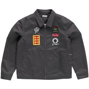 Pop Trading Company, Heren, Jassen, Zwart, Maat: S