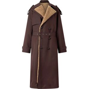 Roberto Cavalli, Heren, Mantels, Bruin, Maat: S Katoen,