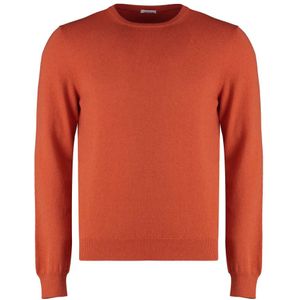 Malo, Heren, Truien, Oranje, Maat: M Kasjmier,