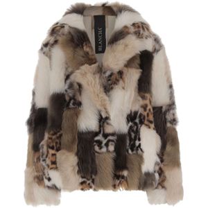 Blancha, Dames, Jassen, Veelkleurig, Maat: S Leer,