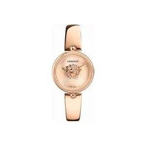 Versace Palazzo Empire Roségoud Roestvrijstalen Horloge , Pink , Dames , Maat: ONE Size