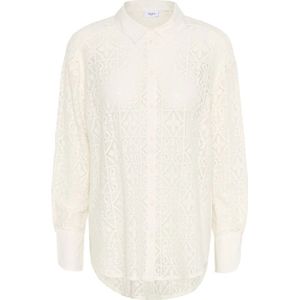 Saint Tropez, Dames, Blouses & Shirts, Wit, Maat: L