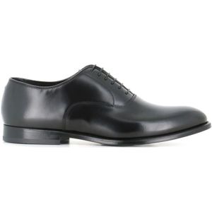 Doucal's, Heren, Schoenen, Zwart, Maat: 41 1/2 EU Leer,