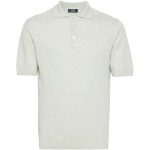 Barba, Heren, Tops, Groen, Maat: 3XL Katoen,