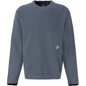 C.p. Company, Heren, Sweatshirts & Hoodies, Blauw, Maat: 3XL Katoen,