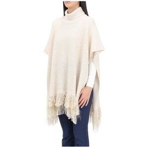 Simona Corsellini, Dames, Jassen, Wit, Maat: ONE Size Acryl,