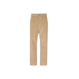 Balmain Corduroy trousers , Brown , Heren , Maat: W31