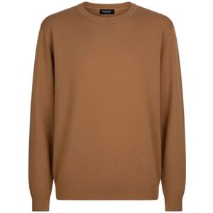 Dondup, Heren, Truien, Bruin, Maat: XL Kasjmier,