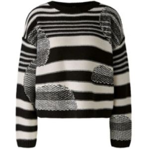 Oui, Dames, Truien, Zwart, Maat: L