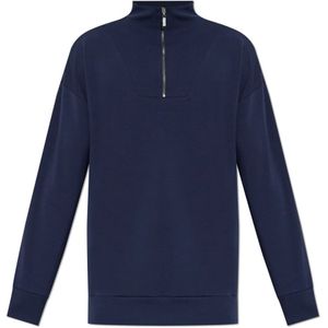Hanro, Heren, Sweatshirts & Hoodies, Blauw, Maat: M Katoen,