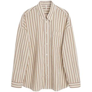 Sunflower, Dames, Blouses & Shirts, Beige, Maat: M Katoen,