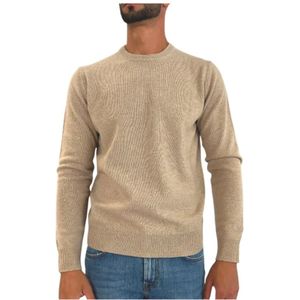 Saint Barth, Heren, Truien, Beige, Maat: S Wol,