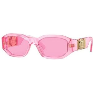 Versace - VK4429U - Zonnebril - Roos - Acetaat - Geometrisch