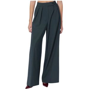 Dries Van Noten, Dames, Broeken, Groen, Maat: XS Wol,