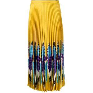 Valentino, Dames, Rokken, Geel, Maat: 2XS Zijde,