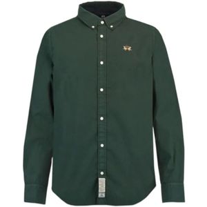 La Martina, Heren, Overhemden, Groen, Maat: L