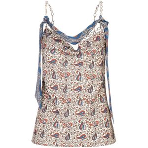 Rabanne, Dames, Tops, Veelkleurig, Maat: S Poliester,