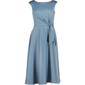 vera mont, Dames, Jurken, Blauw, Maat: 2XL Satijn,