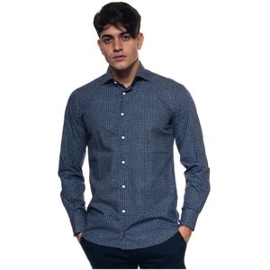 Càrrel, Heren, Overhemden, Blauw, Maat: M Katoen,