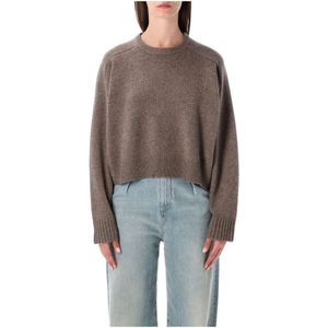 Loulou Studio, Dames, Truien, Bruin, Maat: M Wol,